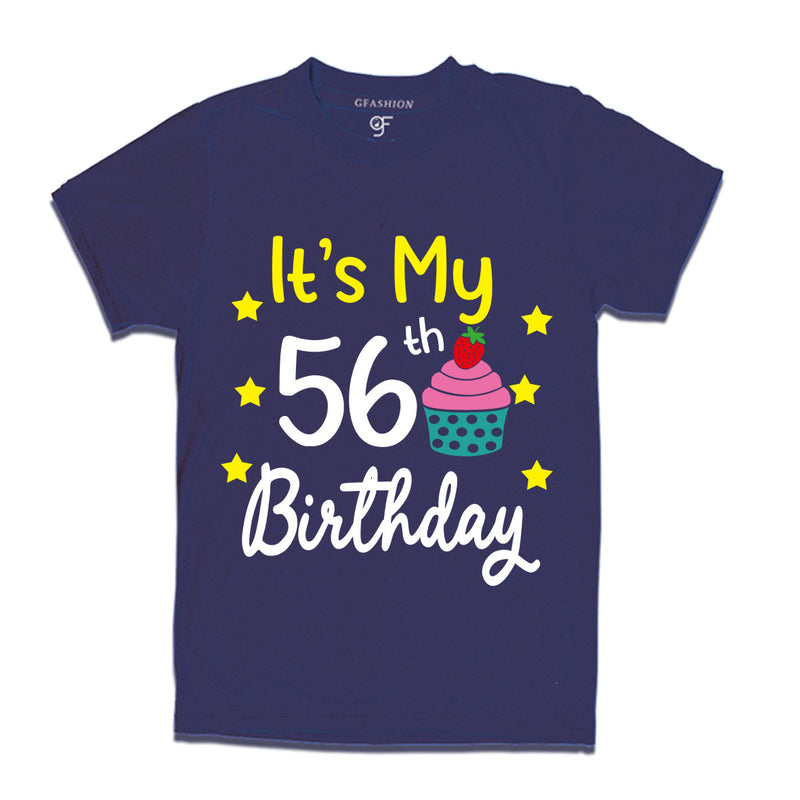 it's my 56th birthday tshirts for men's and women's