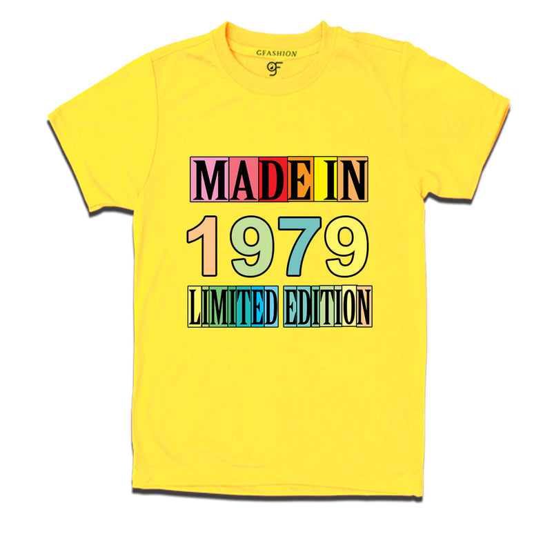 Made in 1979 Limited Edition t shirts