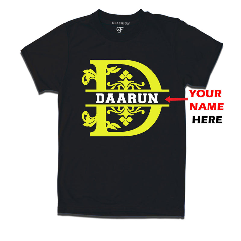 Initial D with name t shirts for kids and adults