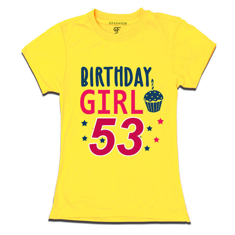 Birthday Girl t shirts for 53rd year