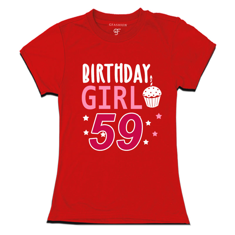 Birthday Girl t shirts for 59th year