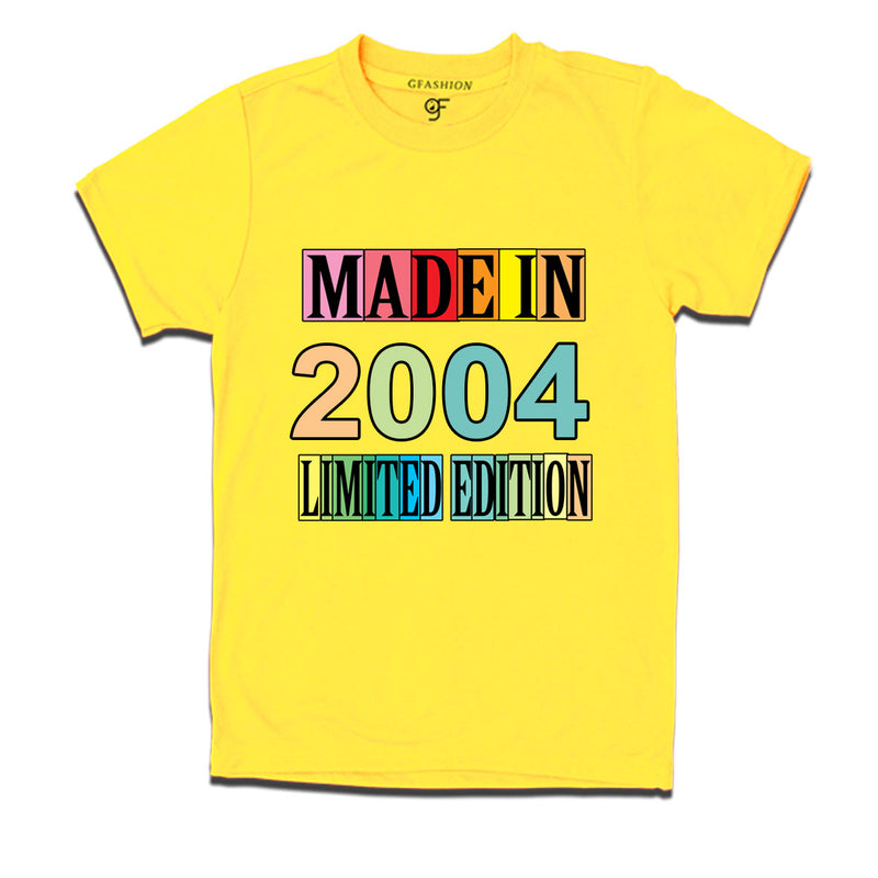 Made in 2004 Limited Edition t shirts