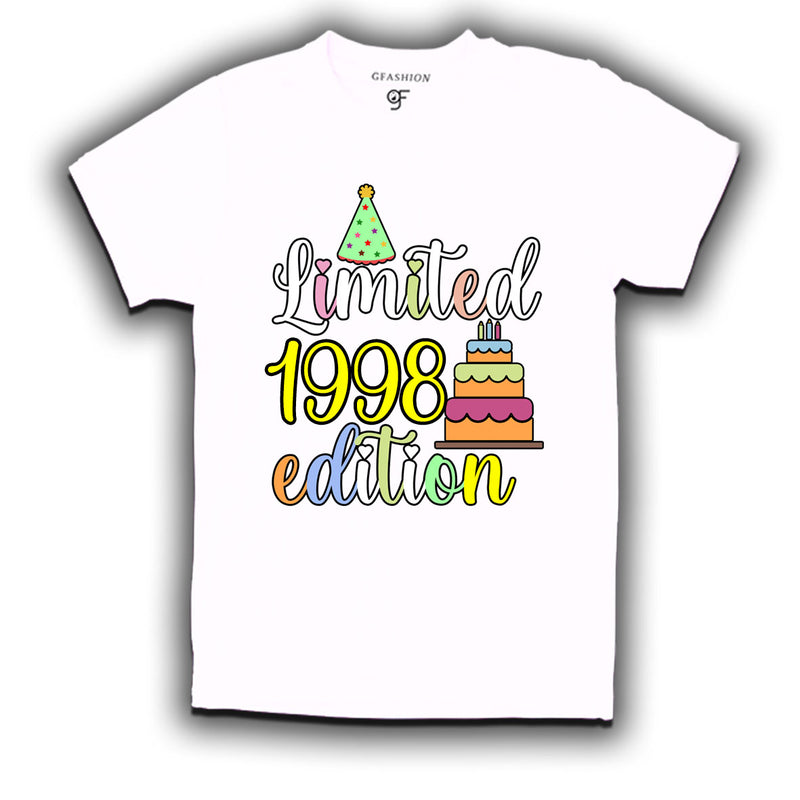 limited 1998 edition birthday t-shirts