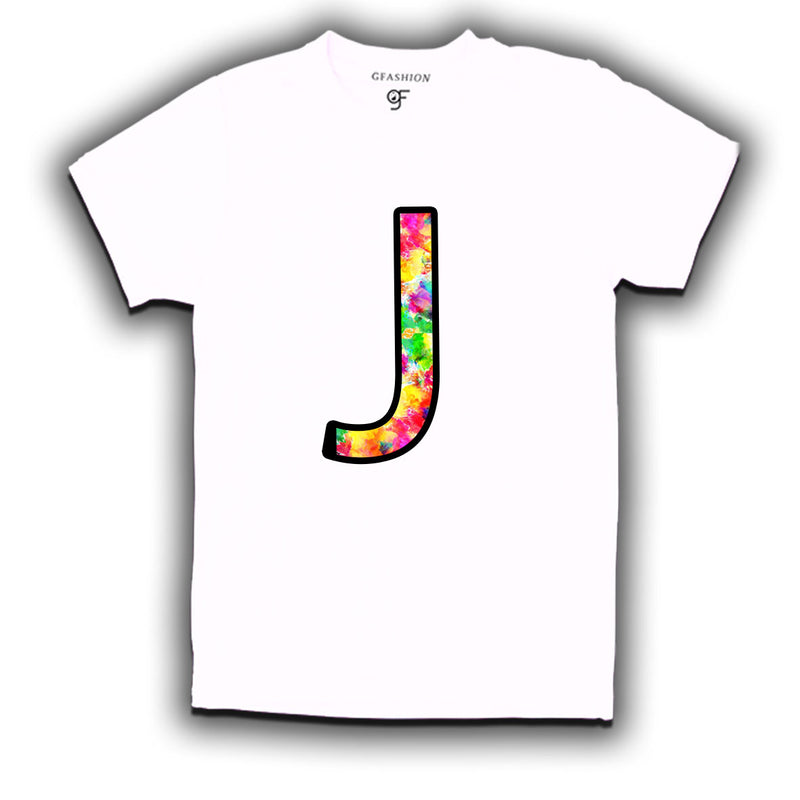 Initial J t shirts for kids and adults