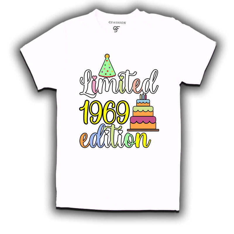 limited 1969 edition birthday t-shirts