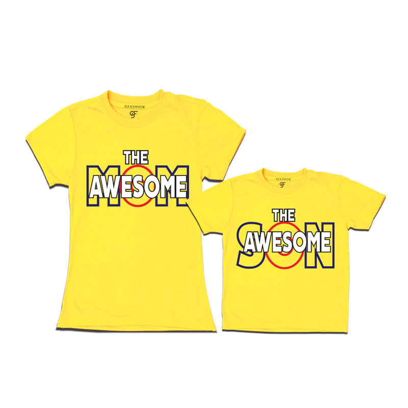 AWESOME MOM AND SON SIMILAR T SHIRTS