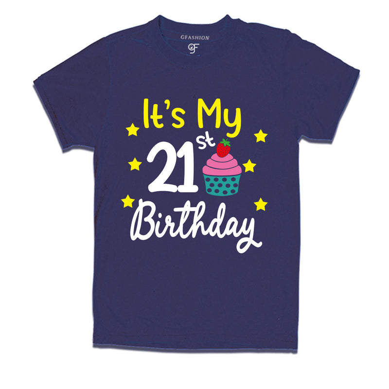 it's my 21st birthday tshirts for boy and girls