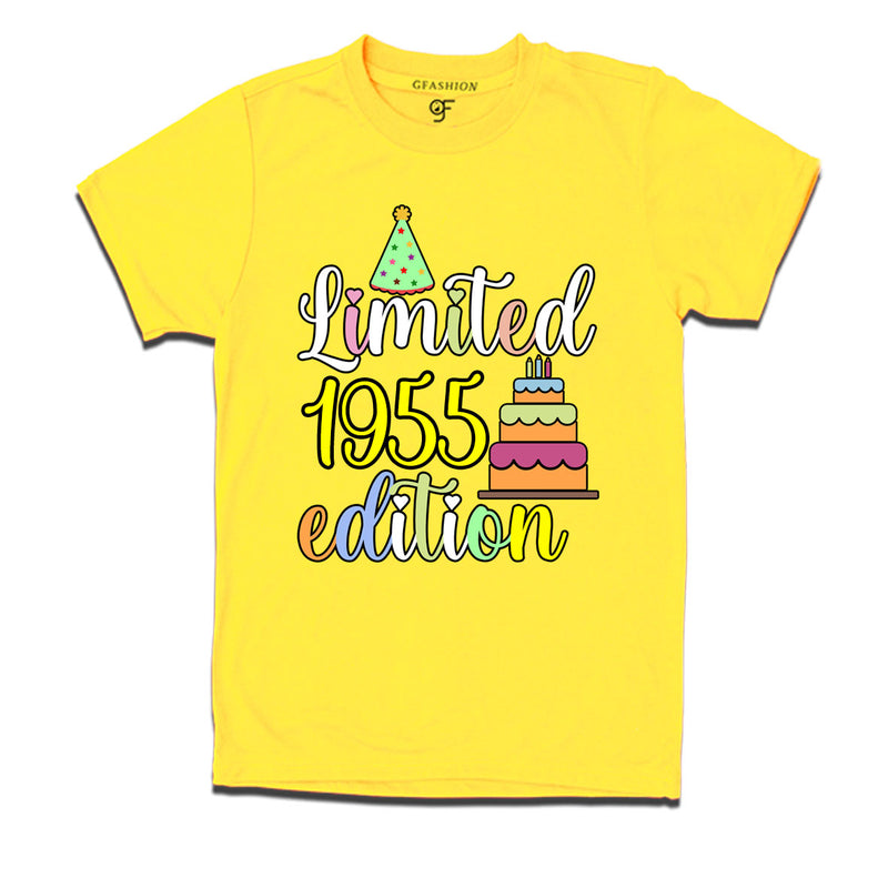limited 1955 edition birthday t-shirts
