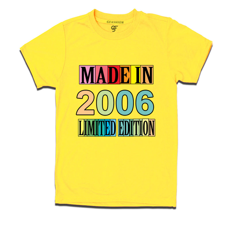 Made in 2006 Limited Edition t shirts