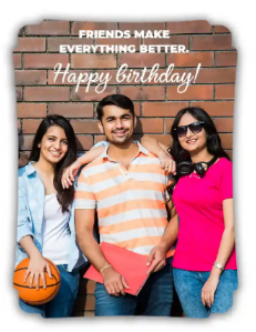 Customized Acrylic Photo Frame Gift for Brother's Birthday