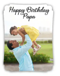 Customized Acrylic Photo Frame Gift for Father's Day