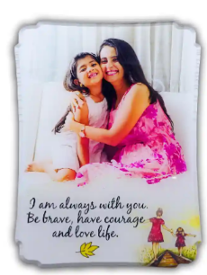 Customized Acrylic Photo Frame Gift for Mother's Day