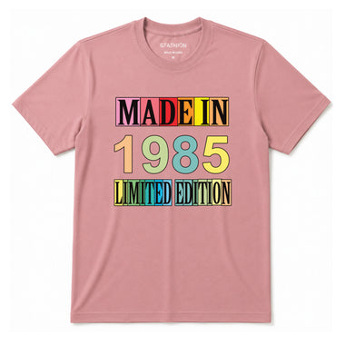 Personalized Birth Year T-Shirt | Made In Custom Year Limited Edition