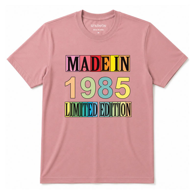 Personalized Birth Year T-Shirt | Made In Custom Year Limited Edition
