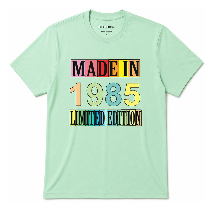 Personalized Birth Year T-Shirt | Made In Custom Year Limited Edition