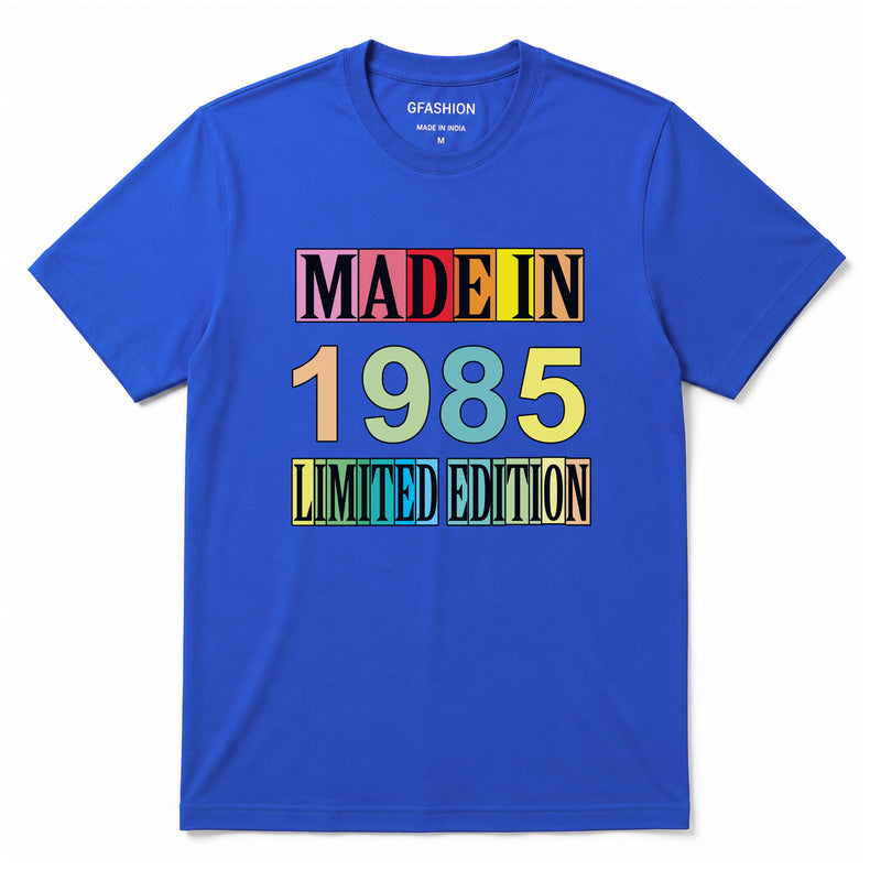 Personalized Birth Year T-Shirt | Made In Custom Year Limited Edition