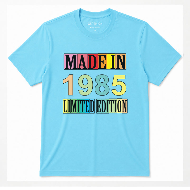 Personalized Birth Year T-Shirt | Made In Custom Year Limited Edition