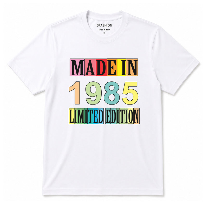 Personalized Birth Year T-Shirt | Made In Custom Year Limited Edition
