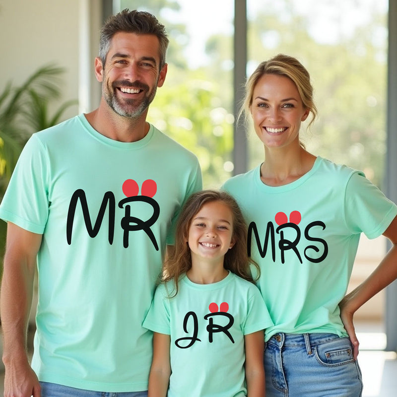 Mr Mrs and Junior set of 3 4