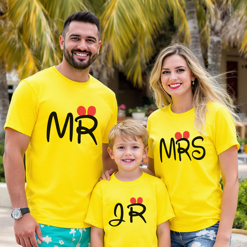 Mr Mrs and Junior set of 3 4