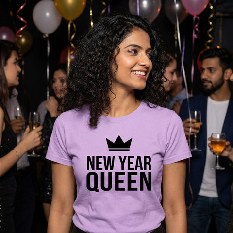 New Year Queen T-Shirt for Women
