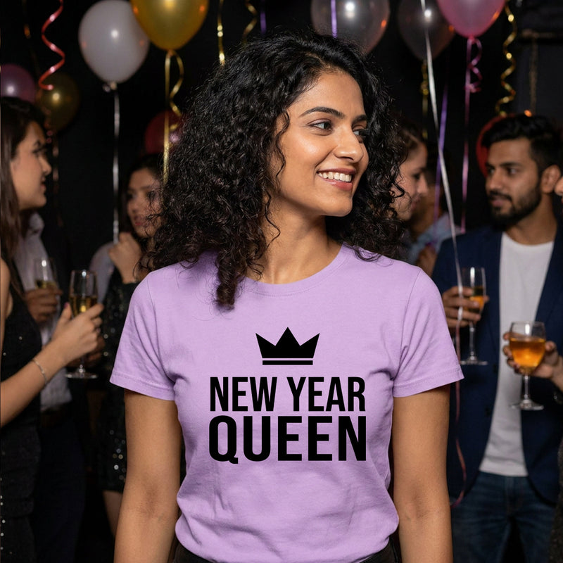 New Year Queen T-Shirt for Women