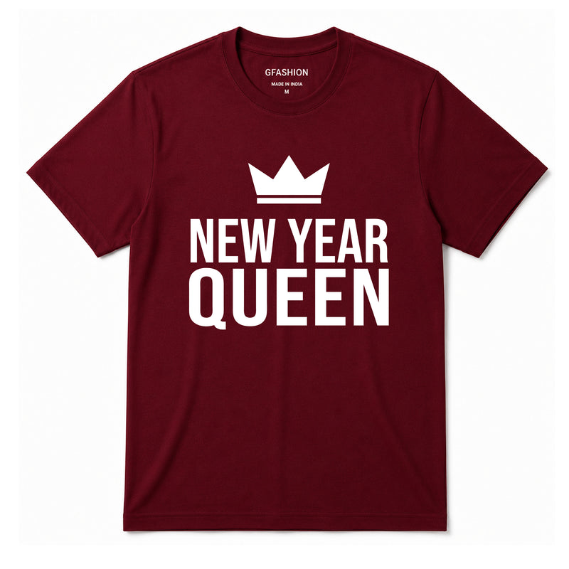 New Year Queen T-Shirt for Women