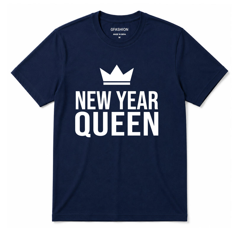 New Year Queen T-Shirt for Women