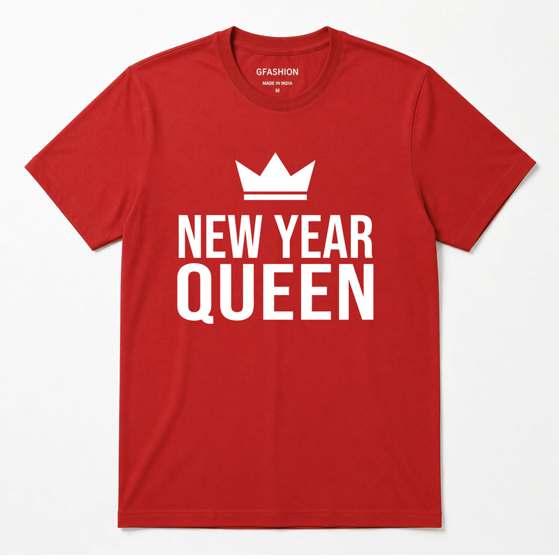 New Year Queen T-Shirt for Women