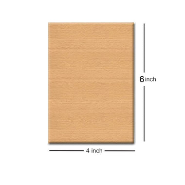 Personalize UV Printed Wooden Photo Frame Gift for Wedding Anniversary back view