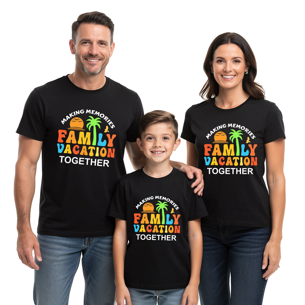 Family Vacation Making memories together Tshirts