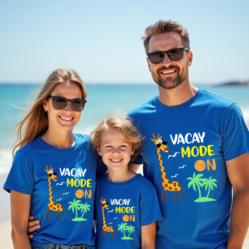 vacay mode t shirt for family