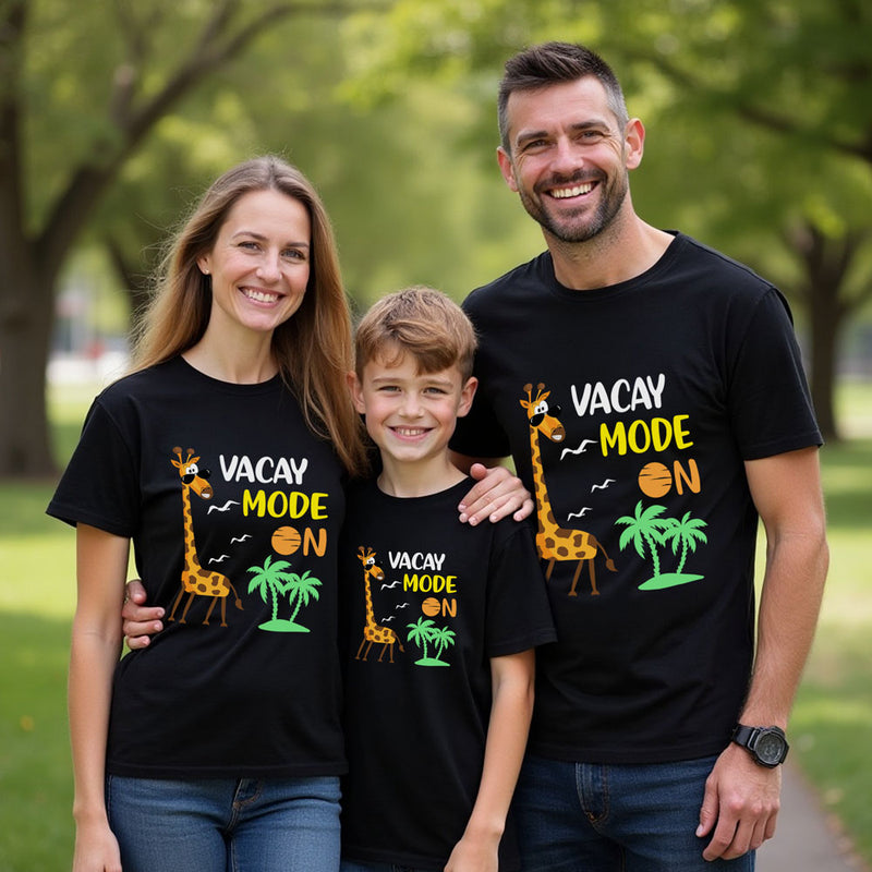 vacay mode t shirt for family