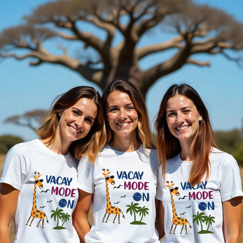 vacay mode t shirt for family