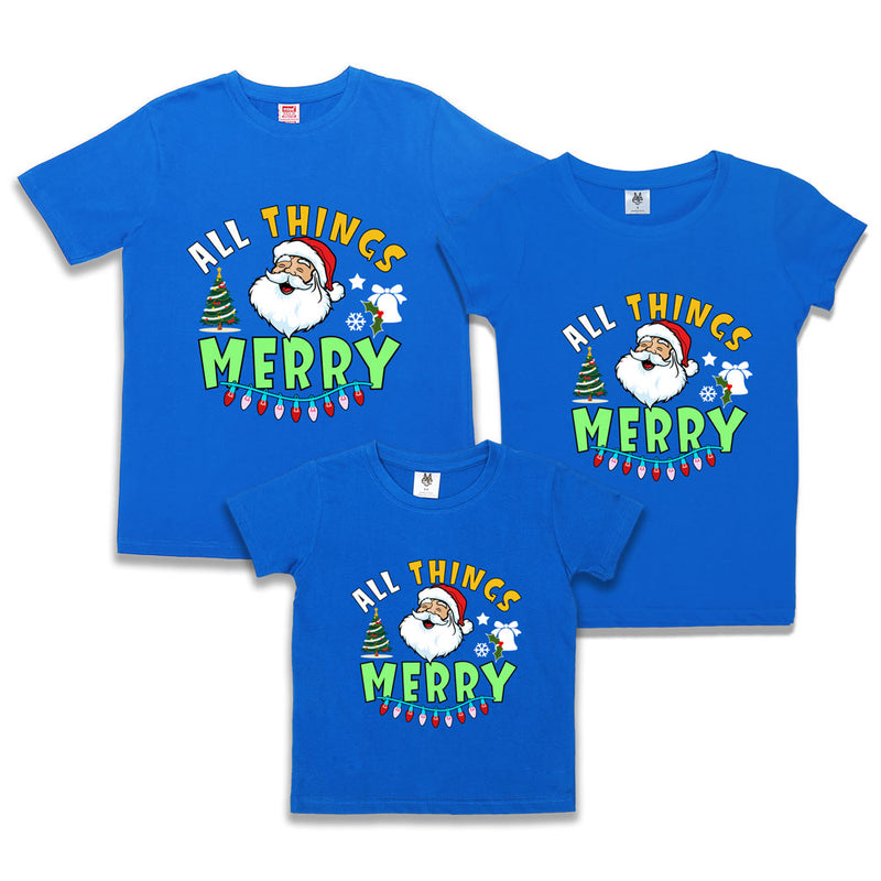 all things merry christmas tshirts for family and friends group