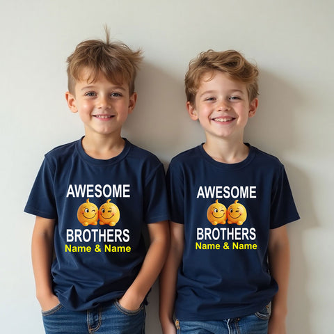 Awesome Brothers Tshirts with name