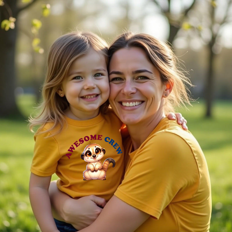 awesome crew mom and daughter
