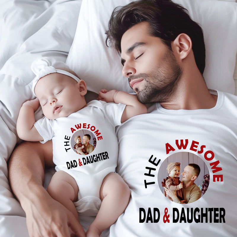 The Awesome Dad and Daughter Twinning Set