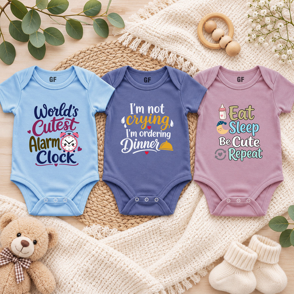 Cute Baby Rompers Combo