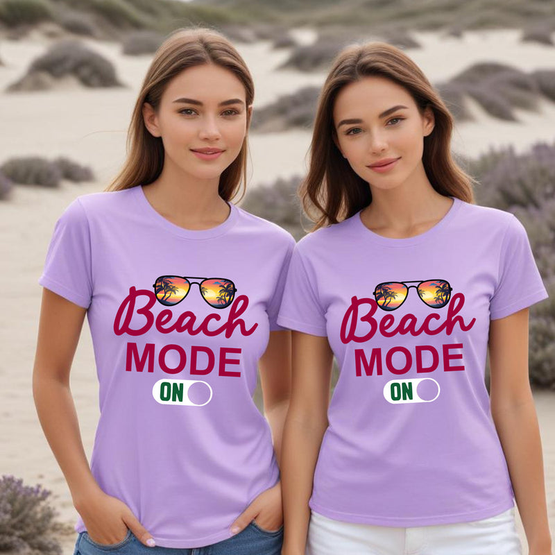 Beach Mode on-Vacation T-shirts