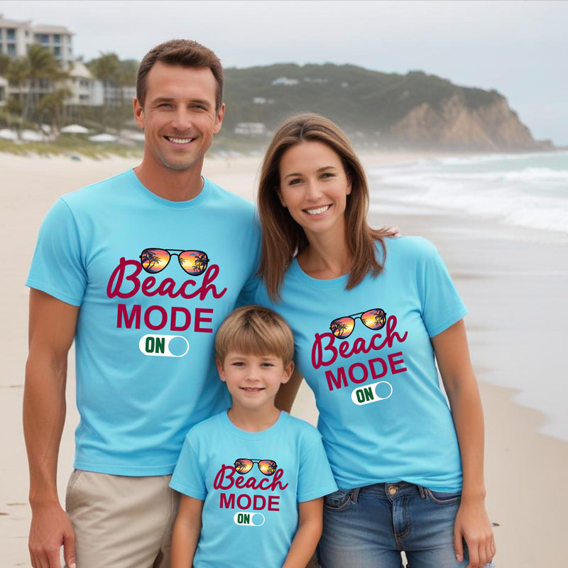 Beach Mode on-Vacation T-shirts