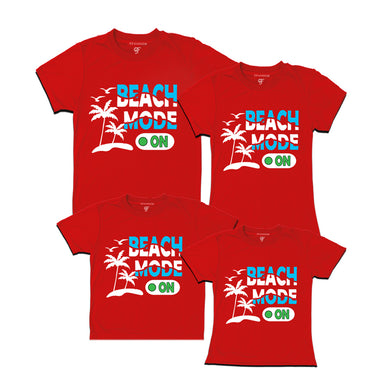Beach Mode On T-shirts for Group