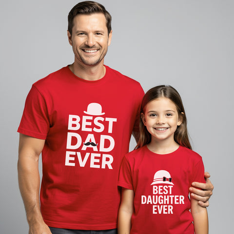 Best Dad Best Daughter t-shirts