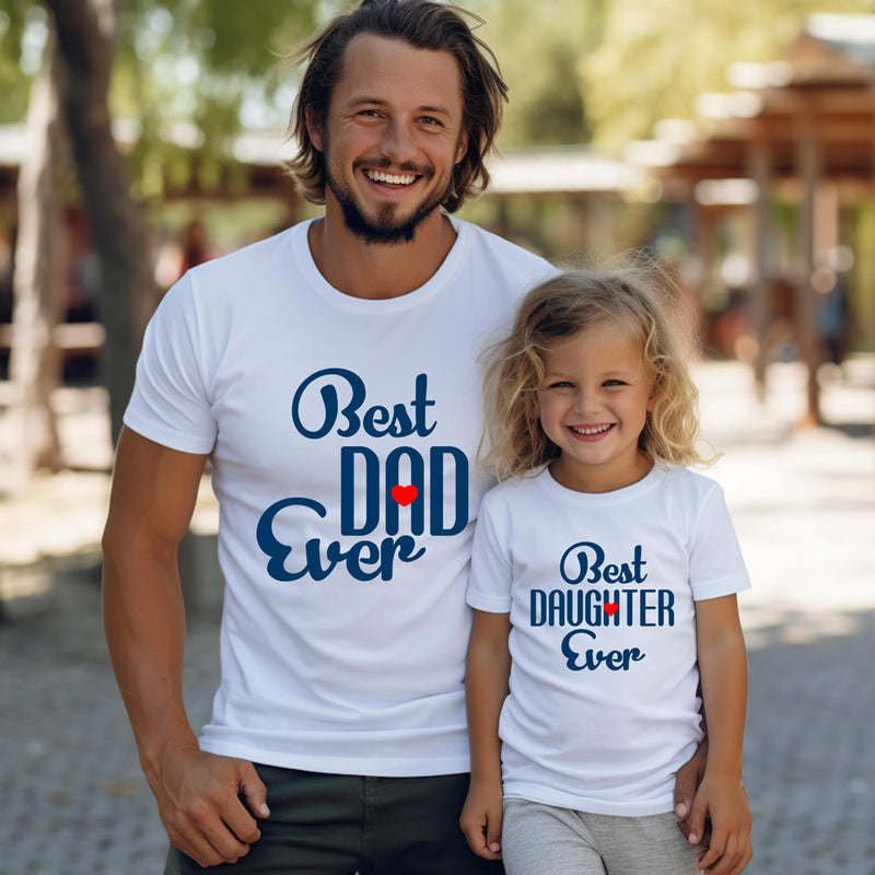 Best Dad Best Daughter t-shirts