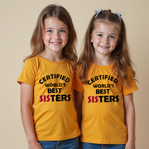Certified World's Best Sisters