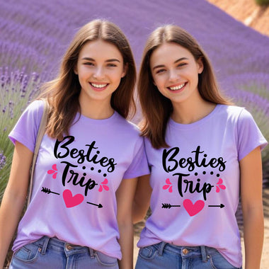 BESTIES TRIP TSHIRTS FOR FRIENDS AND GROUP