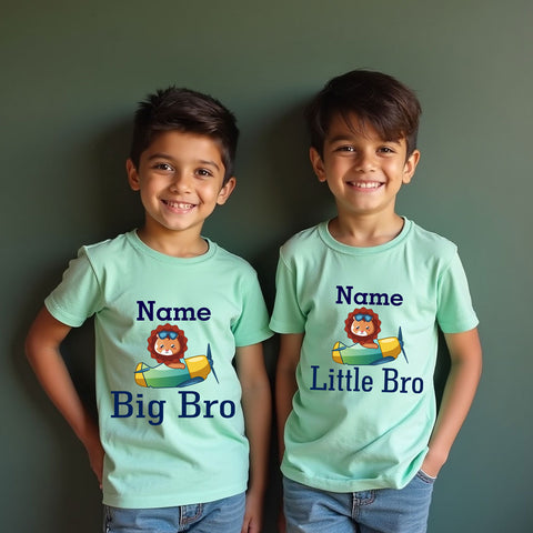 Big Brother Little Brother t shirts with name
