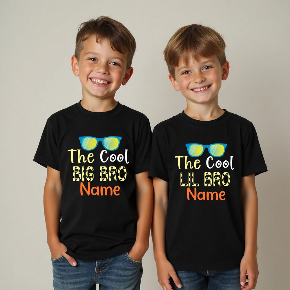 The Cool Big Bro-Lil Bro Combo T-shirts