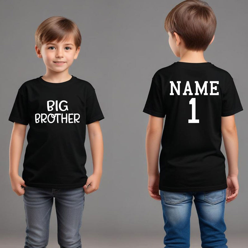 big brother t shirts name and number personalized