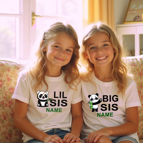 Big sis Lil Sis Tees Combo